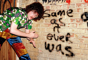 Al pays homage to Talking Heads, 1983