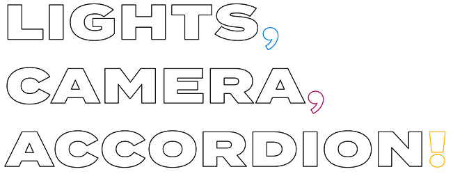 Lights, Camera, Accordion!, Eye-Popping Photographs of 